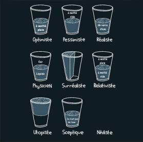 verre moitié plein