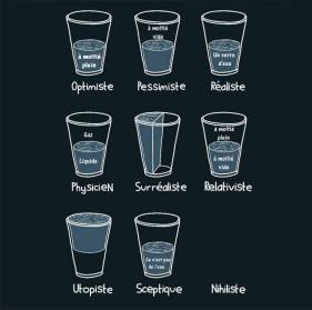 verre moitié plein